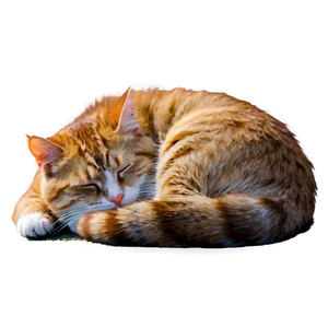 Sleeping Cat Png 9 PNG Image