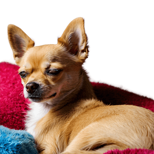 Sleeping Chihuahua PNG jra44 PNG image with transparent background