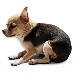 Sleeping Chihuahua PNG vdb PNG image with transparent background