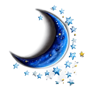 Sleeping Crescent Moon Png 06132024 PNG Image