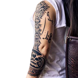 Sleeve Tattoo Gallery Png Umb9 PNG Image