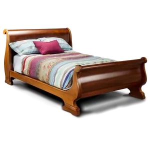 Sleigh Bed Design Png Xcn47 PNG Image