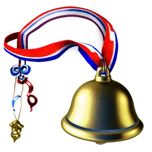 Sleigh Bell Gold Png Tgk PNG Image