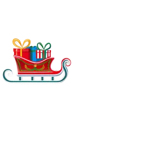 Sleigh Full Of Presents Png Jcu63 PNG Image