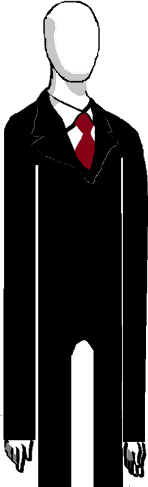 Slender Man White Background, HD Png Download PNG image with transparent background