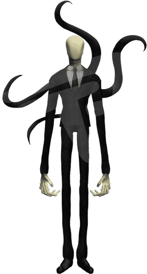 The Eight Pages Slender Man Stabbing Slender - Slender Man Transparent Background, HD Png Download PNG image with transparent background