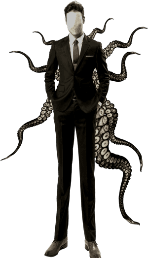 Slenderman Minecraft Character - Slender Man Vector, HD Png Download PNG image with transparent background
