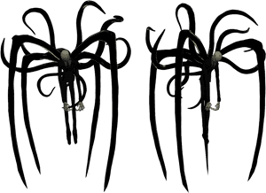 Slender Man With Tentacles, HD Png Download PNG image with transparent background