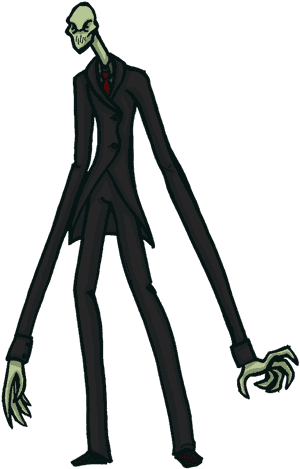 Slender Man Character, HD Png Download PNG image with transparent background