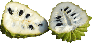 Custard Apples Sliced Png Image - Custard Apple Fruit Png, Transparent Png PNG image with transparent background