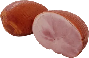 Sliced Ham Transparent Background PNG Image