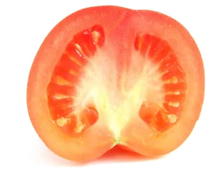 Sliced Tomato Half PNG Image