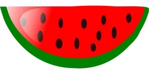 Sliced Watermelon Illustration PNG Image