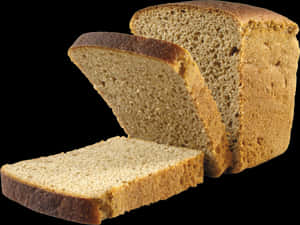 Sliced Wheat Bread Loaf PNG with transparent background