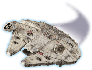 Sliderimgprincipal 300 Star Wars Millenium Falcon 01 - Millennium Falcon Planeta Deagostini Escala, HD Png Download PNG image with transparent background