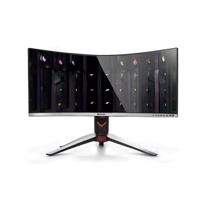 Slim Bezel Gaming Monitor Png Ekn PNG Image