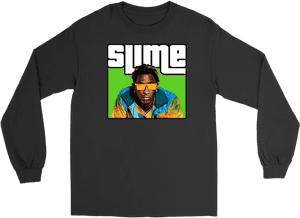 Slime Graphic Long Sleeve Shirt PNG image with transparent background