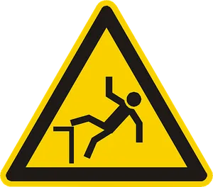 Slippery_ Surface_ Warning_ Sign PNG Image