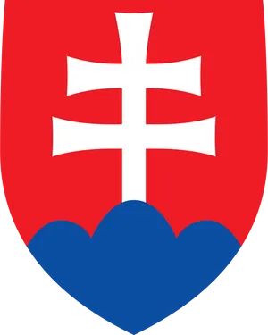 Slovakia National Coatof Arms PNG Image