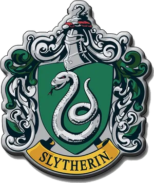 Slytherin House Crest PNG Image