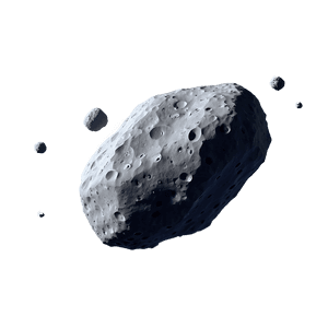 Small Asteroid PNG rbk46 PNG