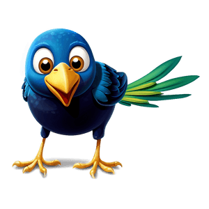 Small Cartoon Bird PNG nxh18 PNG