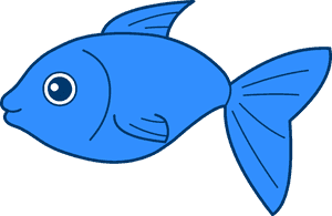 Small Fish Loubet Modelisme - Blue Fish Clipart, HD Png Download PNG image with transparent background