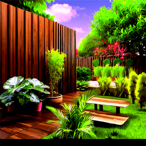 Small Garden Spaces PNG owi77 PNG image with transparent background