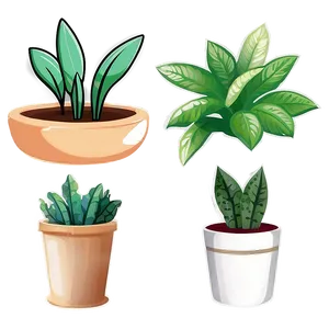 Small Indoor Plants Png Lie19 PNG Image