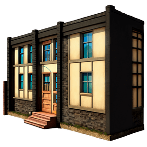 Small Townhouse Building PNG 94 PNG