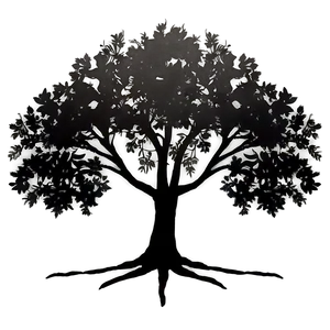 Small Tree Silhouette Png Qqs26 PNG Image