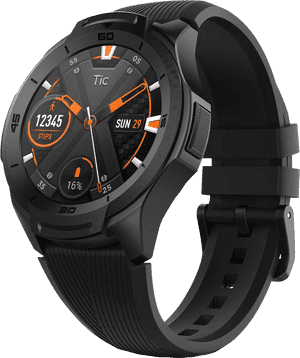 Smart Fitness Watch Display PNG image with transparent background
