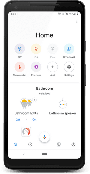 Smart Home Control Interface PNG image with transparent background