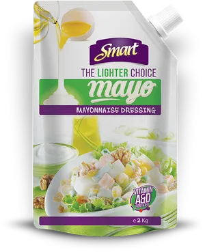 Smart Light Mayonnaise Dressing Pouch2kg PNG Image