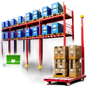 Smart Warehouse Technology Png Eqo48 PNG Image