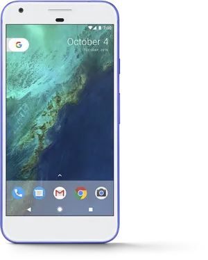 Smartphone Display October Date PNG Image