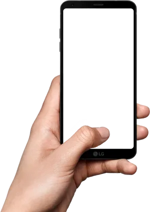 Smartphone Heldin Hand.png PNG Image