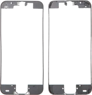 Smartphone Screen Bezels Transparent Background PNG Image