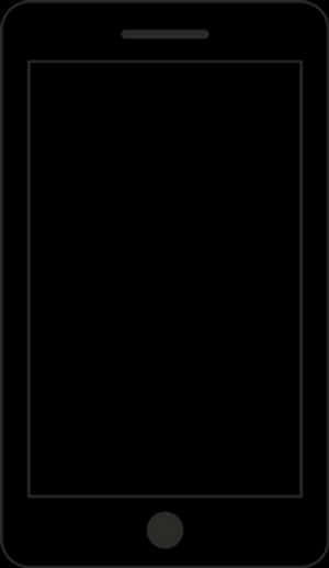 Smartphone Vector Illustration PNG image with transparent background