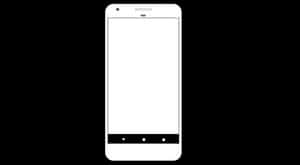 Smartphone Vector Illustration PNG image with transparent background