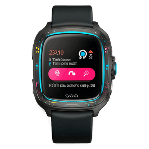 Smartwatch Features Illustrated PNG 06202024 PNG image with transparent background