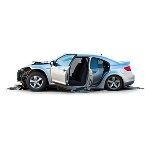 Smashed Car Wreckage PNG 58 PNG image with transparent background
