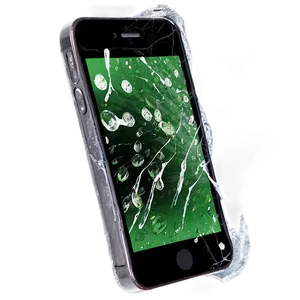 Smashed Phone Device Png 86 PNG Image