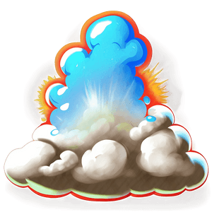 Smelly Fart Cloud Art PNG 80 PNG