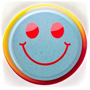 Smiley Face Sticker For Phone Png 06272024 PNG Image