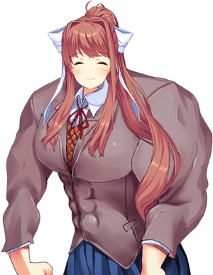 Doki Doki Literature Club Fan Page's Photo - Natsuki Doki Doki Literature Club, HD Png Download PNG image with transparent background