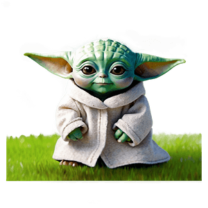 Smiling Baby Yoda PNG 05062024 PNG image with transparent background