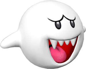 Mario Tooth King Boo Boos Cartoon - Boo From Mario Transparent, HD Png Download PNG image with transparent background
