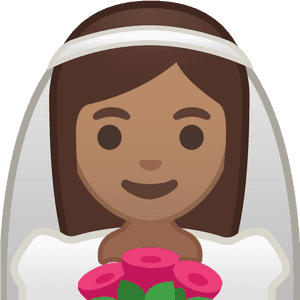 Bride With Veil Medium Skin Tone Icon - Bride Ico, HD Png Download PNG