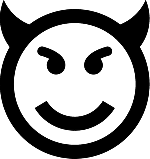 Evil - Evil Smiley Face Png, Transparent Png PNG with transparent background